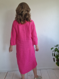 Sneakerdresses jurk | Maat L | Fuchsia |