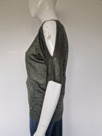 Mooie Morgan top | Maat M | Groen |