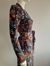 Arket maxi wikkeljurk. Maat M. Bloemenprint.