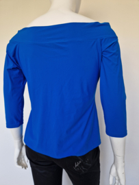 Studio Anneloes top. Maat XL. Kobaltblauw.