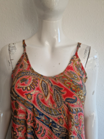 Black Colour zomerjurk. Maat S/M. Multicolor.
