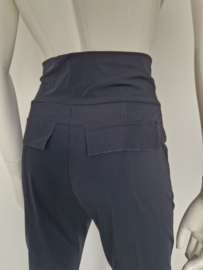 JapanTKY high waist broek/tregging. Maat L. Zwart