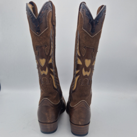 Sendra westernlaarzen. Maat 36, Bruin/leer.