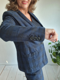 Bellerose damespak | Maat 4 | Blauw/ruit |