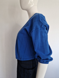 Question vestje. Maat M. Kobalt.