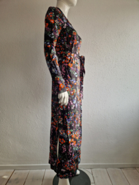 Arket maxi wikkeljurk. Maat M. Bloemenprint.