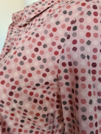 Taifun blouse Mt. 40. Roze/print.