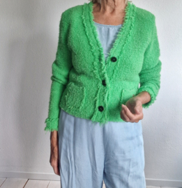 Marc Cain cardigan. N4, Appeltjesgroen