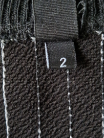 10Days sweater dress. Maat 2, Zwart