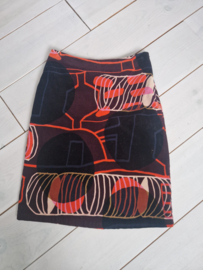 White Stuff rok. Maat 38, All over print/velours.