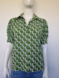 Studio Anneloes blouse. Maat M. Groen/travelstof.