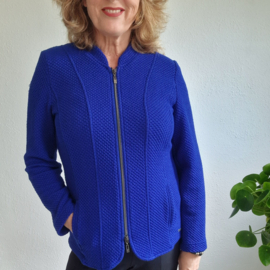 Erfo Pure vest. Maat 40, Koningsblauw.