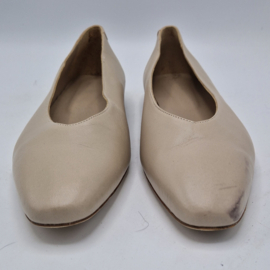 Cos instappers. Maat 41, Beige/leer