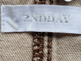 2ndday denim jurk/tuniek. Maat 42/44, Sand