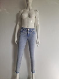 Opus skinny Elma. Maat 36, Lichtblauw.