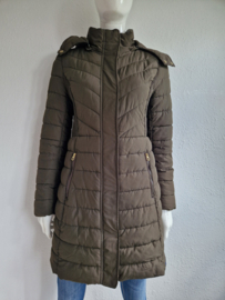 Joules winterjas. Maat 38. Olijfgroen.