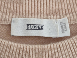 Closed trui. Maat M. beige/nude/Kasjmier