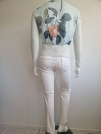 Ted Baker vest. Maat 4. Zachtgroen/print.
