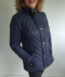 Joules winterjas. Maat 40. Donkerblauw.