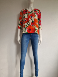 Nathalie Vleeschouwer blouse. Maat S. Bloemenprint.
