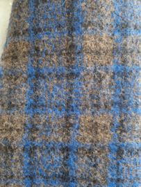 Purdey rok. Maat 40. Blauw/bruin/ruit.