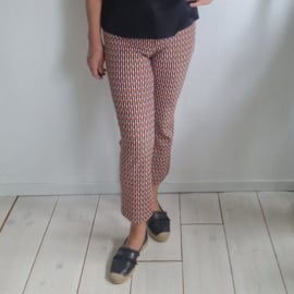 Cambio cropped pantalon. Maat 38/40, Print