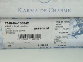 Karma of Charme Straz Barokko boots. Maat 39