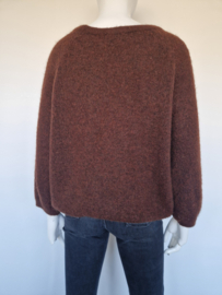 American Vintage trui | Maat M/L | Bruin |