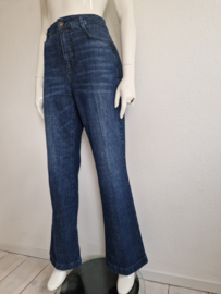 Expresso flared jeans. Maat 40, Donkerblauw.