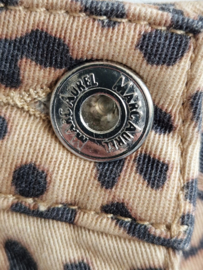 Marc Aurel jeans. Maat 38, Beige/luipaard print.