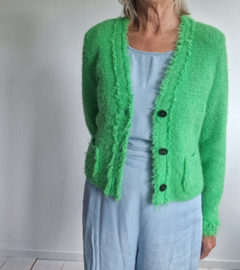 Marc Cain cardigan. N4, Appeltjesgroen