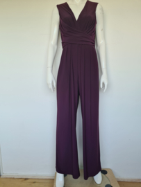 Phase Eight jumpsuit. Mt. 14, Aubergine.