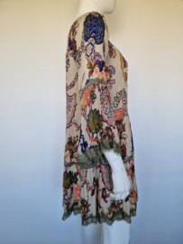 Miss June Paris jurk. Bohemian stijl. Maat 38.