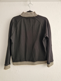 Summum Woman vest. Maat M, Zwart/creme.