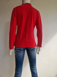 Lien & Giel top. Maat L. Rood