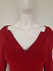 Karen Millen Forever Bar Belt Dress. Maat 36, Rood