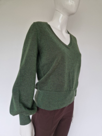 King Louie pullover. Maat L. Groen/lurex.