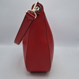 Kate Spade schoudertas Lola. Rood/leer.
