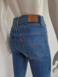 Levi's 721 High Rise Skinny. Maat 29. Blauw.