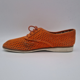Rollie Australia Derby Punch veterschoenen. Maat 39, Oranje