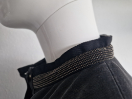Luisa Cerano denim jasje. Maat 40, Zwart