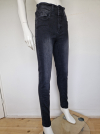 Florèz slim fit jeans Bodine. Mt. 29, Zwart.