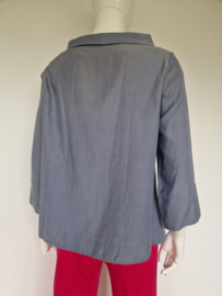 COS top lichtblauw-grijs. Maat 38