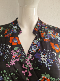 Arket maxi wikkeljurk. Maat M. Bloemenprint.