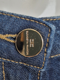 Elisabetta Franchi jeans. Mt. 26, Blauw/ damaged.