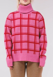 Woolish coltrui | Maat S | Roze | Merino wol |