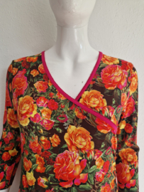 La Lamour jurk Rosaly Roses. Maat M. Rozenprint.