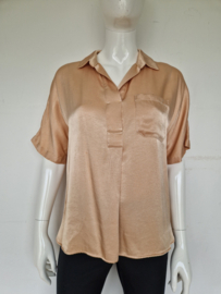 Someday blouse top Zaro. Mt. 38/40, Goudkleurig.