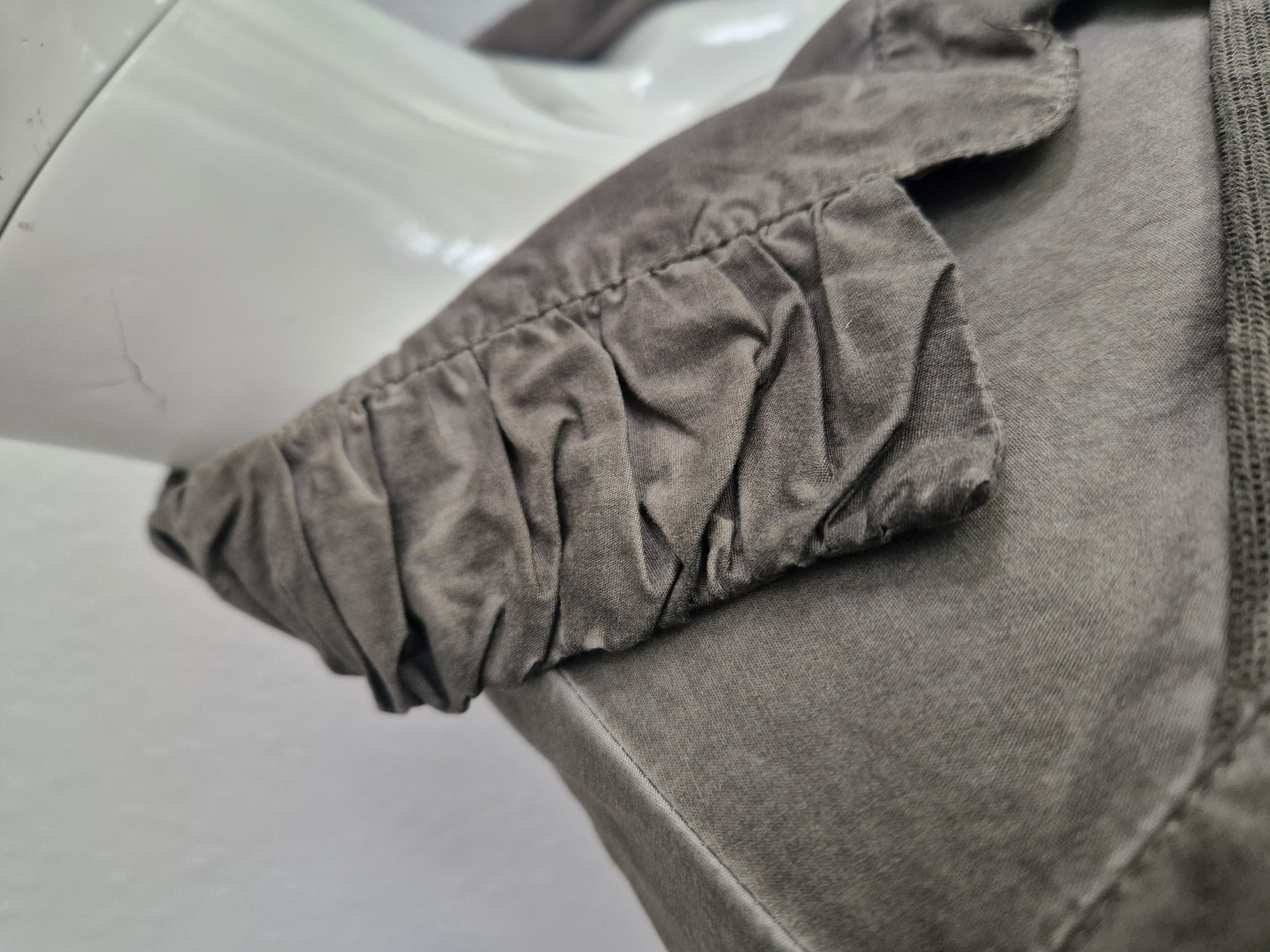 Elisa Cavaletti blouse. Maat XL. Olijfgroen.