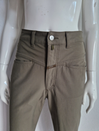 Closed pantalon. It.maat 46 (38/40). Olijfgroen.